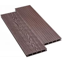 Террасная доска ДПК Praktik New - Венге Террасная доска ДПК Praktik New - Венге