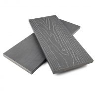 Заборная доска полнотелая ДПК Серый Заборная доска полнотелая ДПК Серый