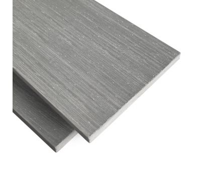 Заборная доска ДПК Modern ( полнотелая) Серый от производителя  Latitudo по цене 622 р