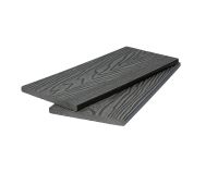 Доска универсальная ДПК 3D+3D, двухсторонняя заборная Чёрный