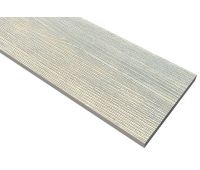 Заборный профиль ДПК Бело-серый Заборный профиль ДПК Бело-серый