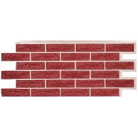 Фасадные панели СЕРИЯ Лондон Брик Кирпич - Красный Фасадные панели СЕРИЯ Лондон Брик Кирпич - Красный