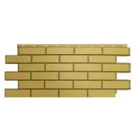 Цокольный сайдинг «Кирпич гладкий» Желтый Цокольный сайдинг «Кирпич гладкий» Желтый