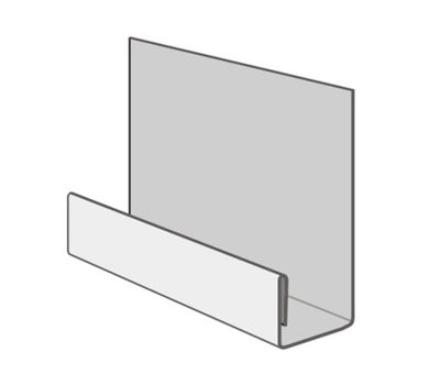 Стартовая планка металлическая (длина 2м) для цокольного сайдинга от производителя  Nordside по цене 260 р