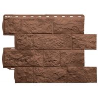 Фасадная панель Туф ЭКО Терракотовый Фасадная панель Туф ЭКО Терракотовый