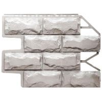 Фасадные панели (цокольный сайдинг) Блок - Светло-коричневый Фасадные панели (цокольный сайдинг) Блок - Светло-коричневый