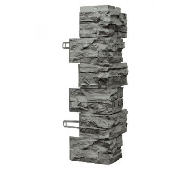 Угол для цокольного сайдинга Скалистый камень - Квебек от производителя Royal Stone по цене 790 р Угол для цокольного сайдинга Скалистый камень - Квебек от производителя Royal Stone по цене 790 р