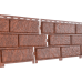 Фасадная панель Стоун Хаус - Кирпич Красный от производителя  Ю-Пласт по цене 640 р