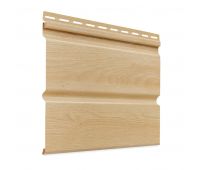 Виниловый сайдинг, Альта-Брус Люкс Каштан Виниловый сайдинг, Альта-Брус Люкс Каштан