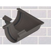 Угол желоба 90° Коричневый Угол желоба 90° Коричневый