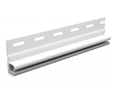 Стартовый профиль для сайдинга под камень, белый от производителя  Docke по цене 378 р