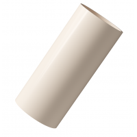 Труба водосточная 1 м Lux ПВХ Латте Труба водосточная 1 м Lux ПВХ Латте