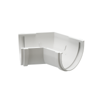 Угол желоба универсал 135˚ Premium ПВХ Пломбир Угол желоба универсал 135˚ Premium ПВХ Пломбир